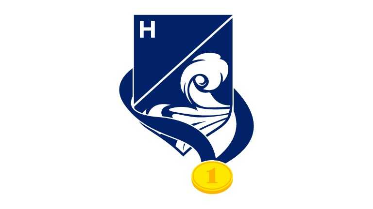 The Harper Adams logo with a medal marking the University's ranking as the best in the world for agriculture and forestry employer reputation.