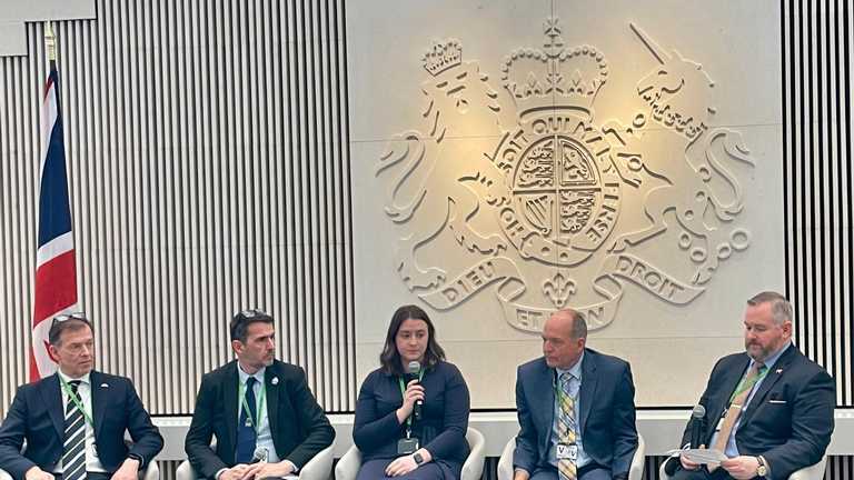 Professor joins British delegation flying the agri-tech flag during historic week for America