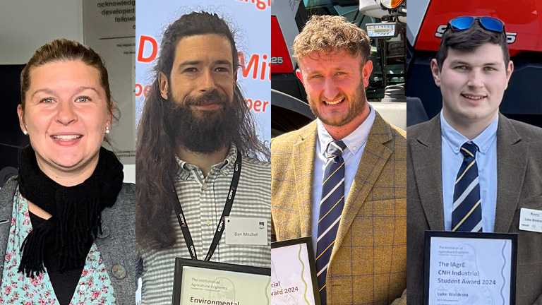 Institution of Agricultural Engineers honours staff and students