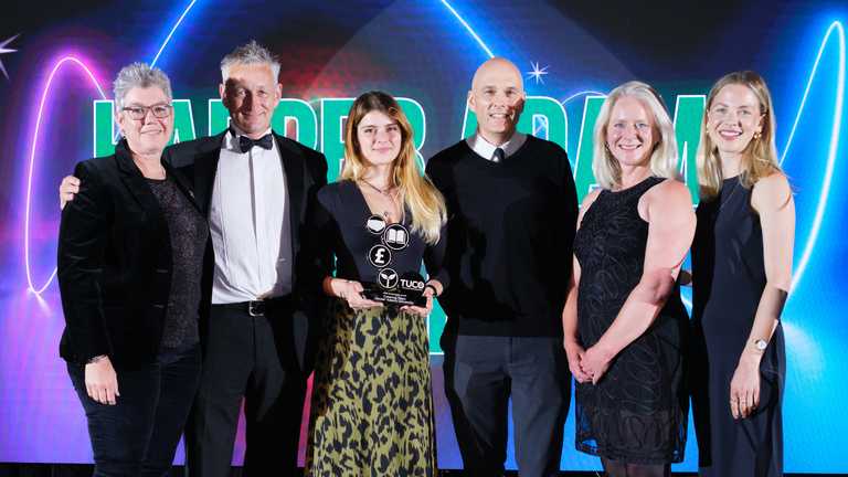 Catering team wins national sustainability award