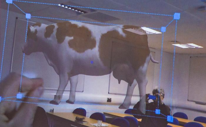 The Bovine Hololens project is set to bring cattle into the classroom to aid learning and teaching at Harper Adams University