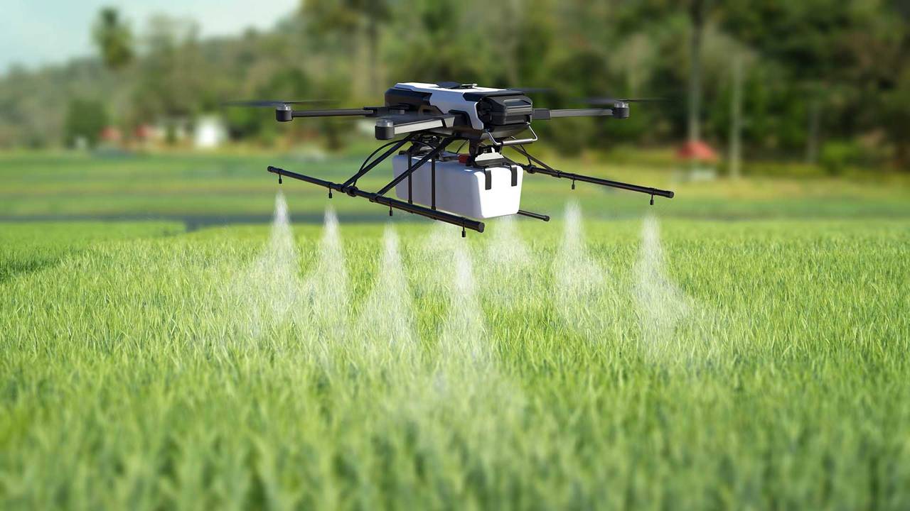 Autonomous crop sprayer